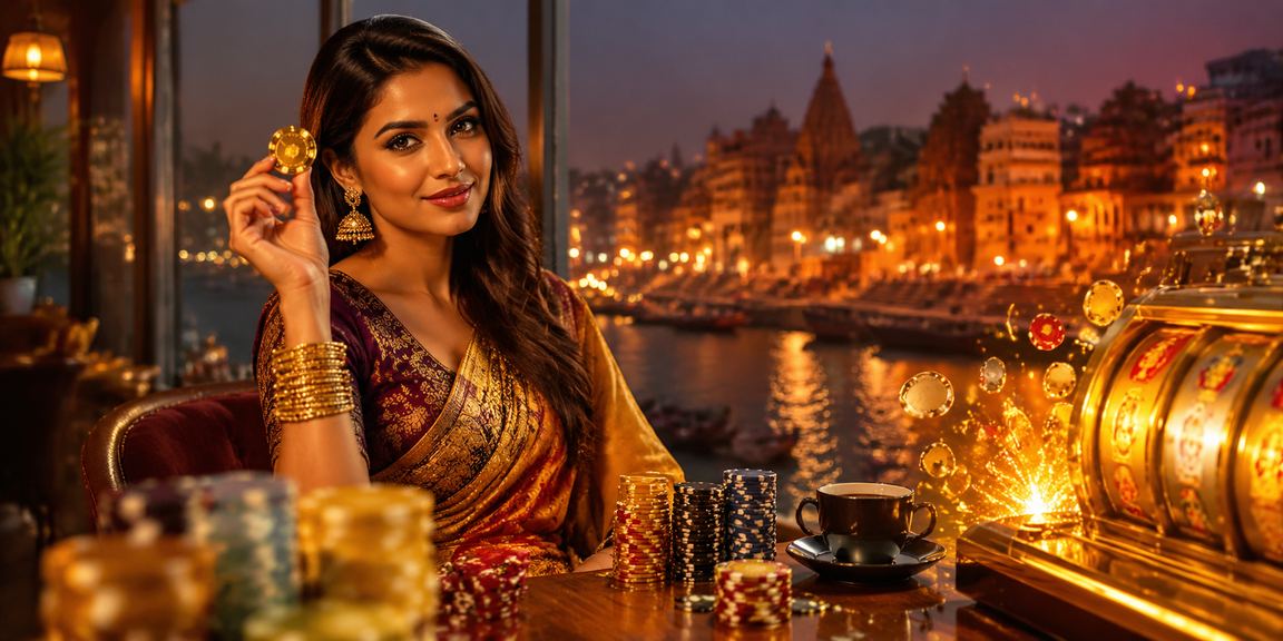 Spiritual and cultural slot theme based on Varanasi Ghats and Indian traditions
